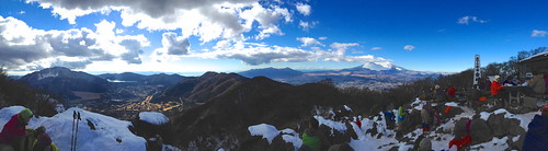panorama mountain snow apple japan fuji top summit kanagawa hakone 富士山 iphone 金時山 パノラマ