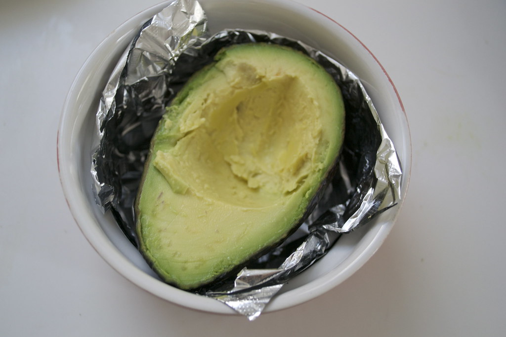 egg in an avocado