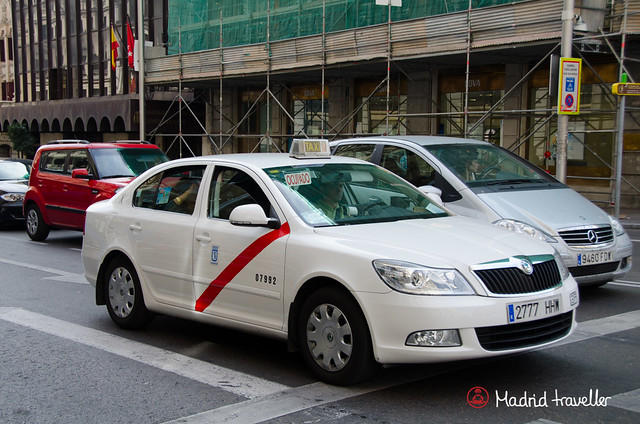 táxis de Madri