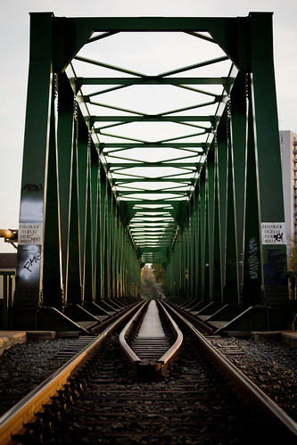 railroad bridge sunset train crossing osijek croatia getty hrvatska