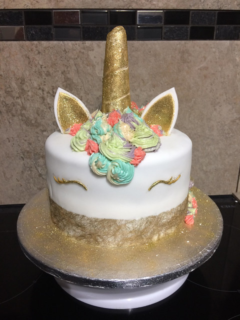 Sparkling Unicorn Cake by Sarah Burton