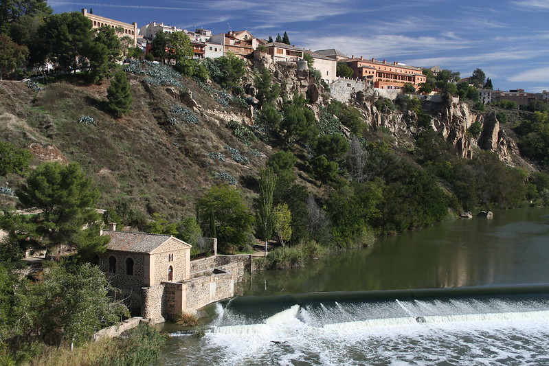 Towards the river, another view of Toledo: