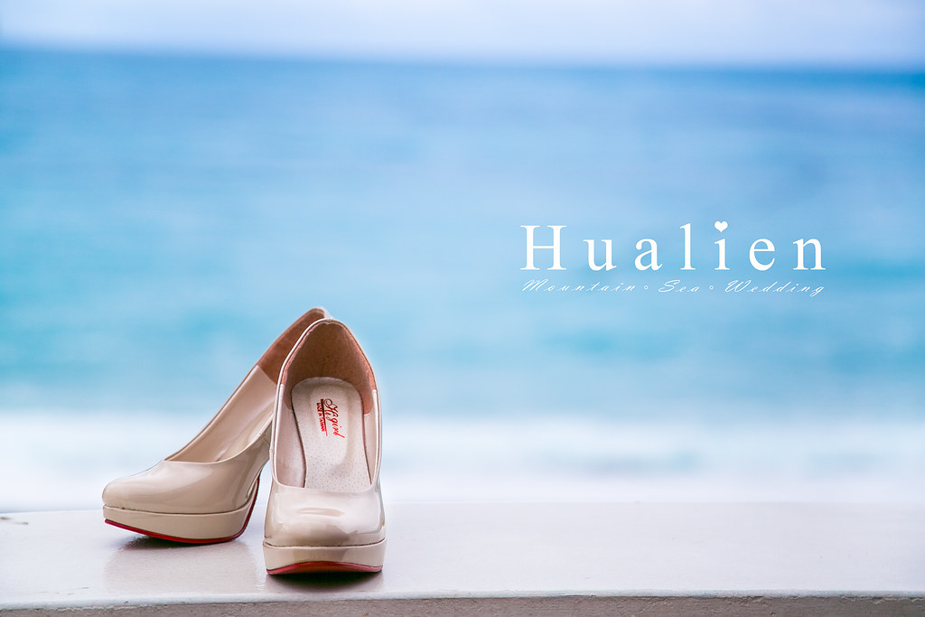 [婚攝] 海與新娘鞋。