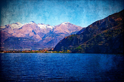 kalevvask postprocessed photoshop on1 creative textured spring lakecomo alps italy ownphoto manipulated
