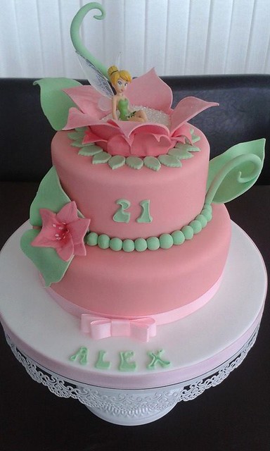 Tinkerbell Cake from Party Cakes by Julie