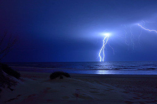 beach weather nikon adelaide lightning southaustralia tennyson d3200 aarontrombetta