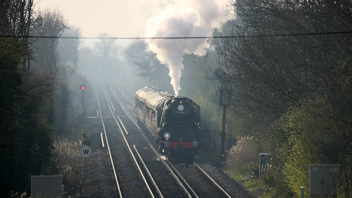 34046 "Braunton" at Minster-in-Thanet