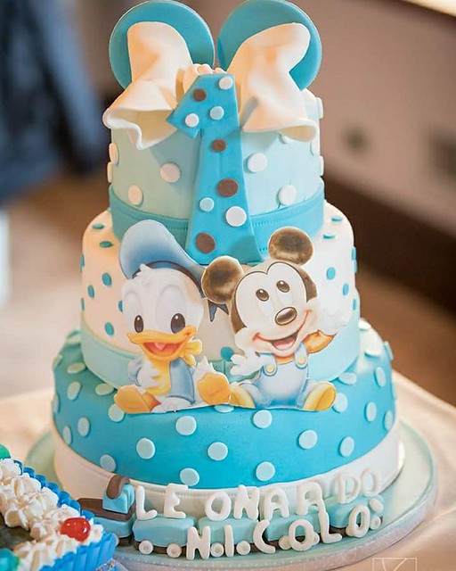 Little Mickey Mouse Cake for Kids by Lucia Mercorella of Le Torte di Lu - Lula's Bakery