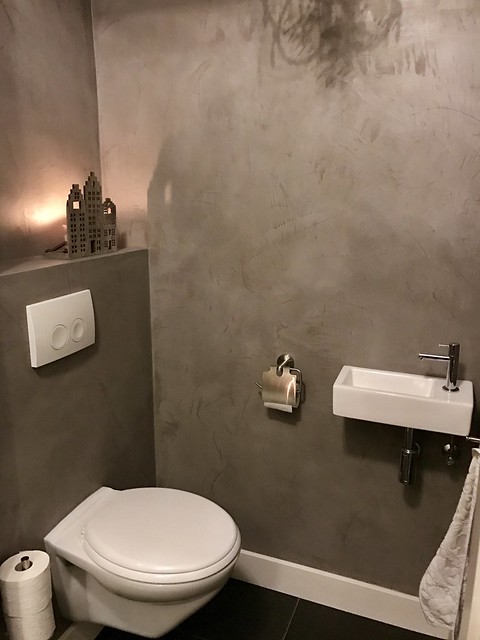 Toilet landelijke stijl