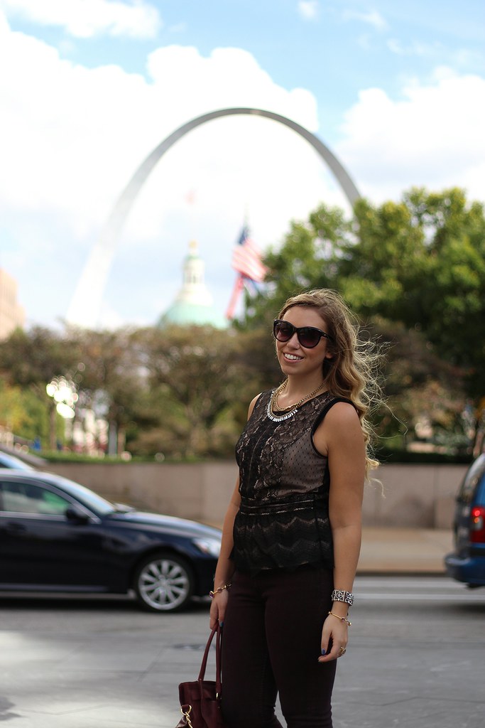 Living After Midnite: Exploring St. Louis in Loft, JC Penney, Michael Kors & Sole Society