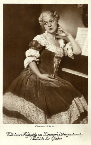 Charlotte Schultz in Fridericus Rex (1921-1922)