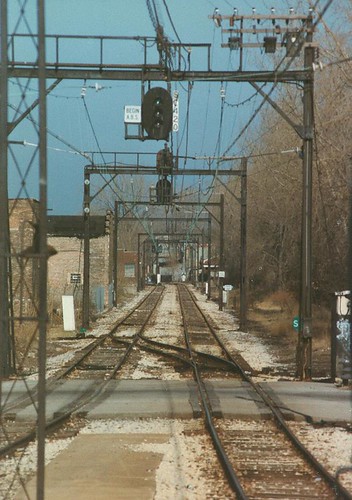 metra metraelectric southchicagobranch caternarysignalsmetraelectricsouthchicagobranch1995