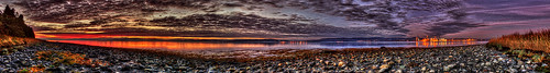 sunset sea sky panorama sun nature water norway reflections pentax hdr levanger trøndelag