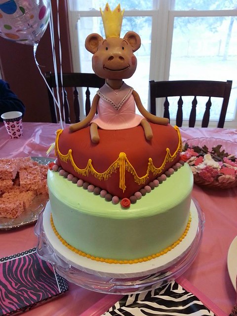 Princess Monkey Cake by Nerd for Cakes