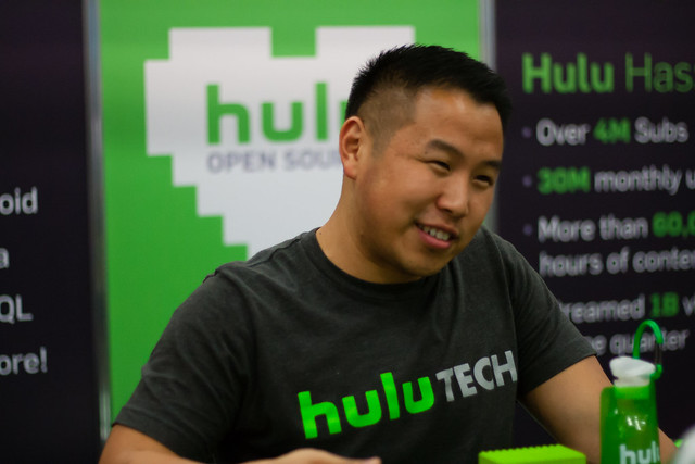 Hulu Tech answering Questions at OSCON