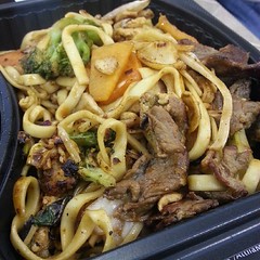 Yesterday's Beef & Chicken Noodle Mix | Attila Mongolian Grill