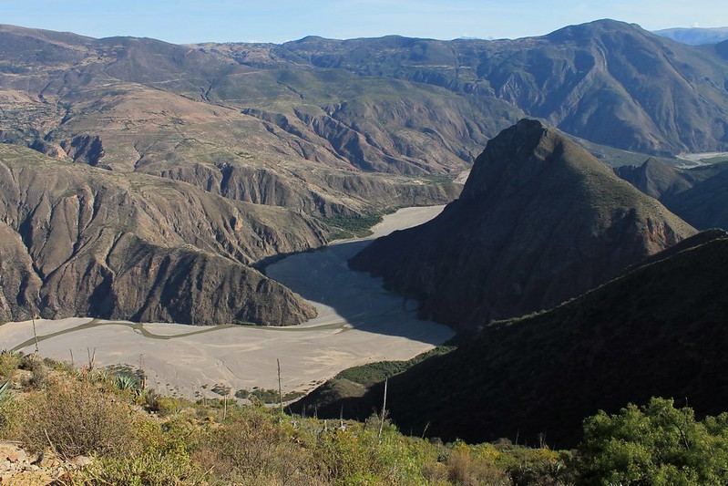 The Rio Pampas valley