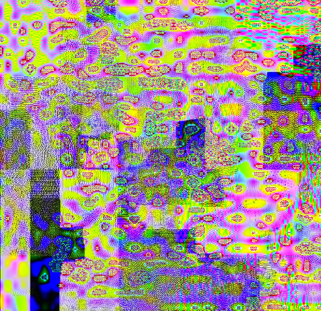 Zoom quantization error on a Dithered JPG Macroblock