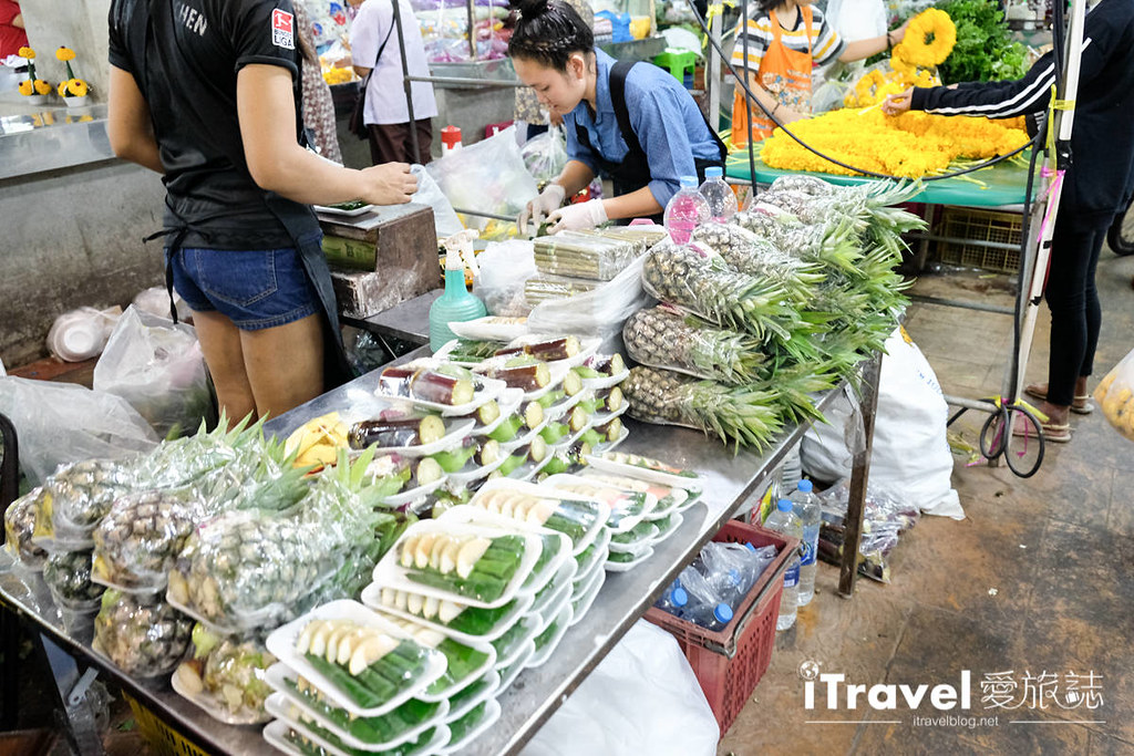 曼谷帕空花市 Pak Khlong Talat Flower Market (22)