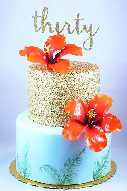Hawaiian Birthday Cake by Evalena Raymer of Eve's fika