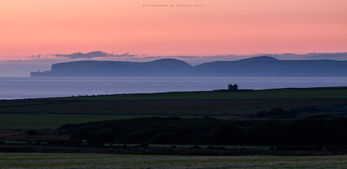 thurso caithness hoy island pink colour twilight dusk evening landscape canon goldenhour orkney scotland