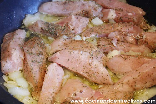 Pollo almendrado con miel www.cocinandoentreolivos (8)