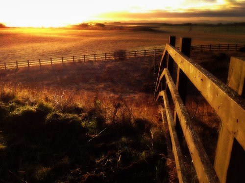 winter light sunrise scotland dunfermline crossgates