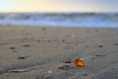 ocean light sea beach denmark found golden amber search sand waves dof shine shoreline shore northsea maritime luck sondervig flickrchallengegroup flickrchallengewinner potd:country=de