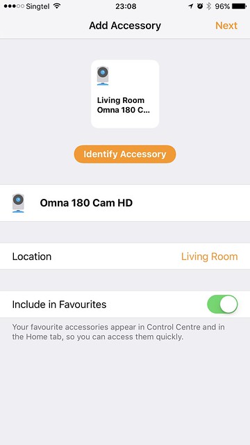Home iOS App - Pairing Done