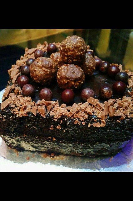 Ferrero Roccher Chocolate Cake by Anna Khan