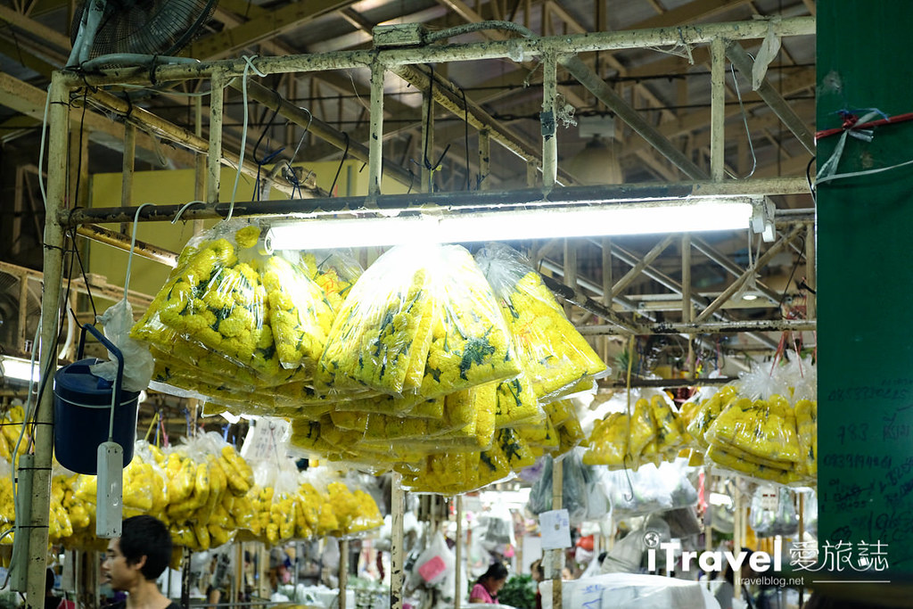 曼谷帕空花市 Pak Khlong Talat Flower Market (30)