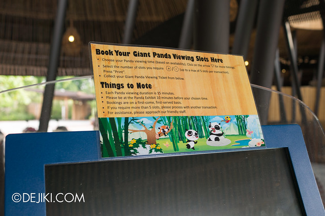 River Safari - Panda booking