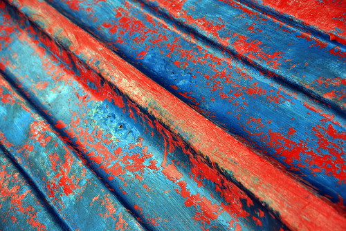 blue red abstract texture stripes diagonal oc striper bunn erlingsivertsen
