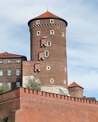 A Tower in the grounds of Castle Wawel