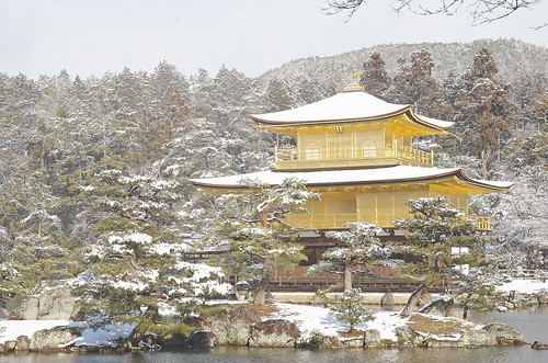 【写真】2014 雪 : 金閣寺/2020-07-05/IMGP4865