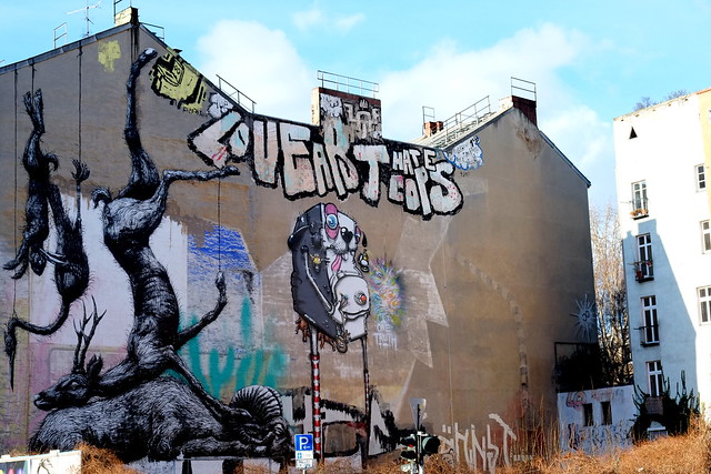 mural | roa . one truth . ... | berlin