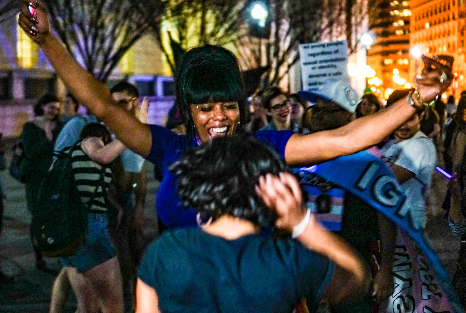 2017.02.24 Dance Protest Celebrating Trans Youth, Washington, DC USA 01197