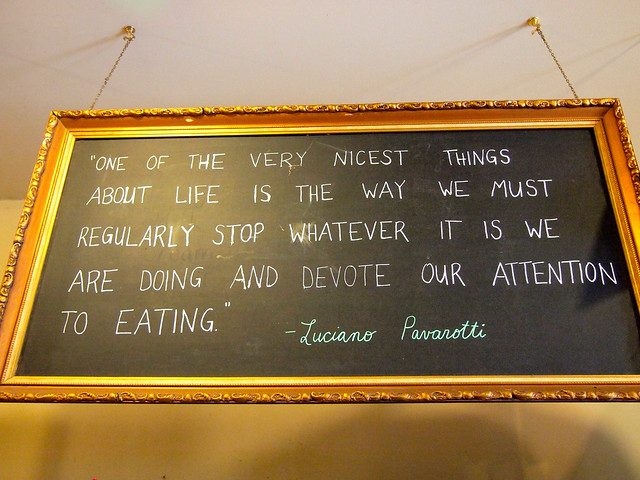 Food quote
