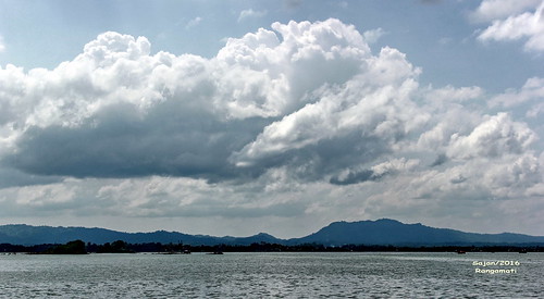 clouds water rangamati kaptai lake largest manmade waterbody bangladesh sajan164 outdoor ripples hills
