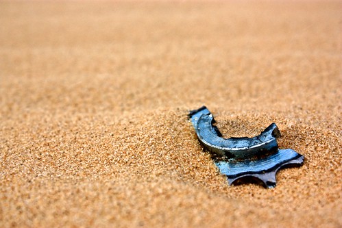 A cog in the sand