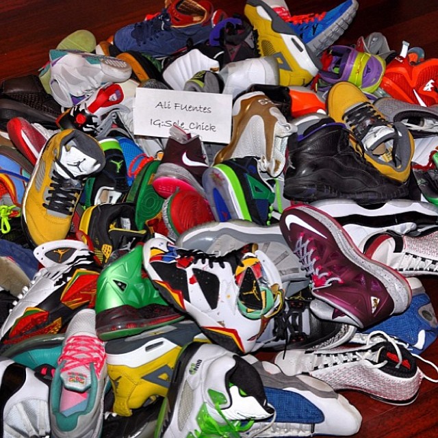 I Spy: Let us know which pair of sneakers in this pile is … | Flickr ...