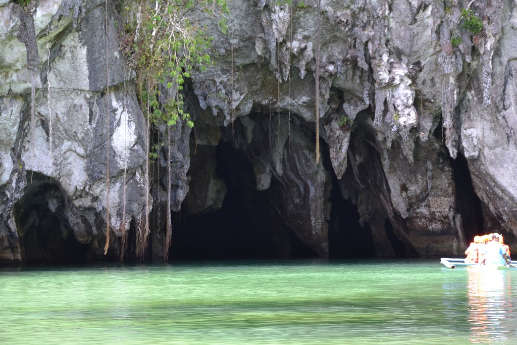That's the underground river- I'm goin' in there!