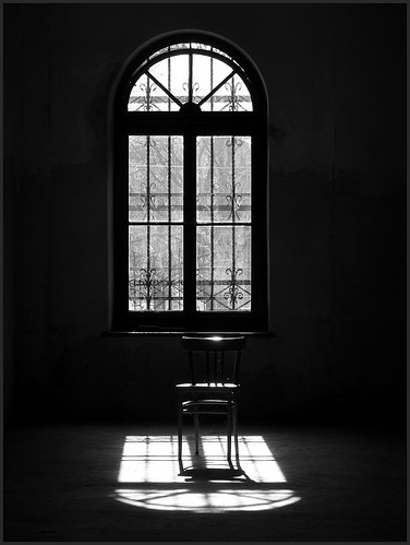 light bw white black window chair empty poland polska bielskobiała blackwhitephotos