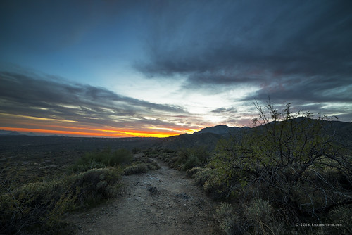 winter sunset arizona sky mountains clouds landscape unitedstates desert path cavecreek tontonationalforest searskayruins