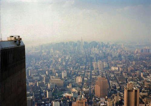 ny nyc new york city 1987 wtc world trade center twin towers