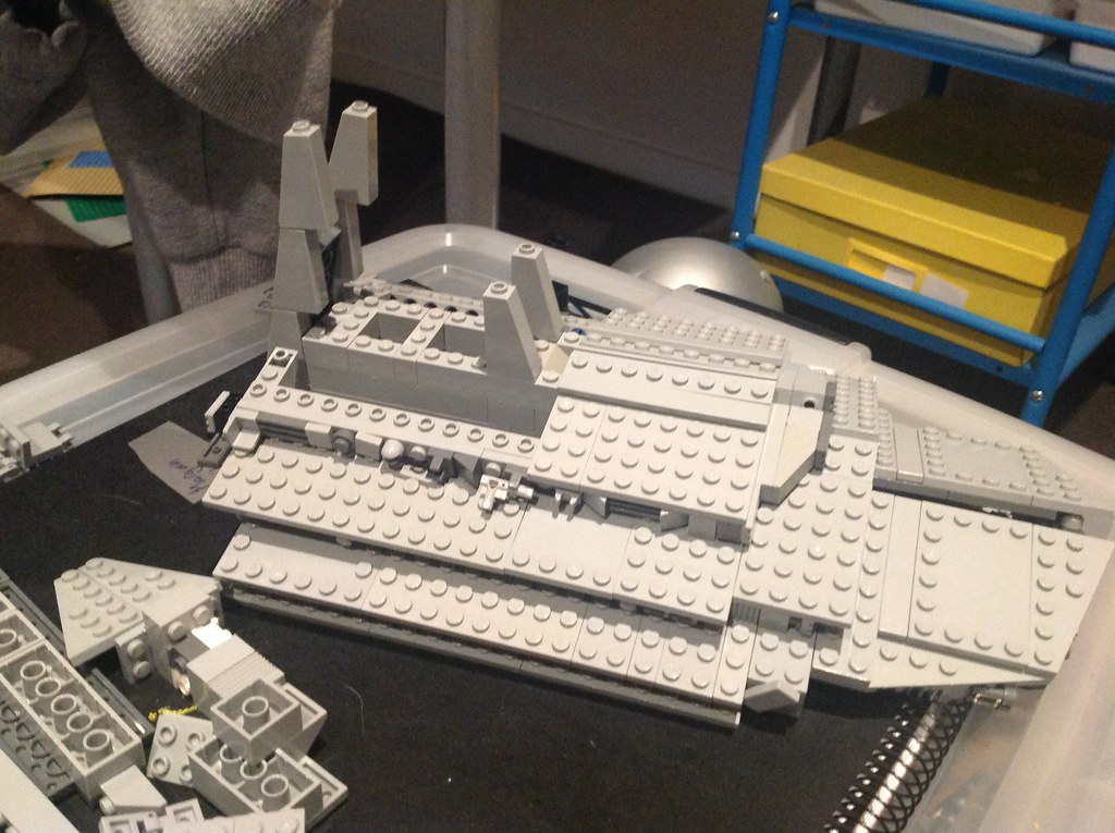 Star Destroyer Building Proces
