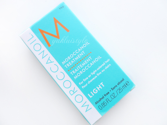 Moroccanoil Treatment Light review and swatch