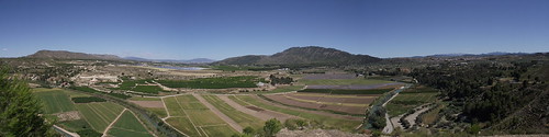 panorama mountains river countryside spain view pano panoramic murcia valley viewpoint segura calasparra