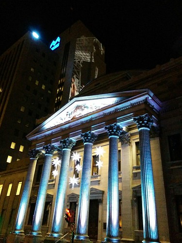 Bank of Montreal Head Office, night