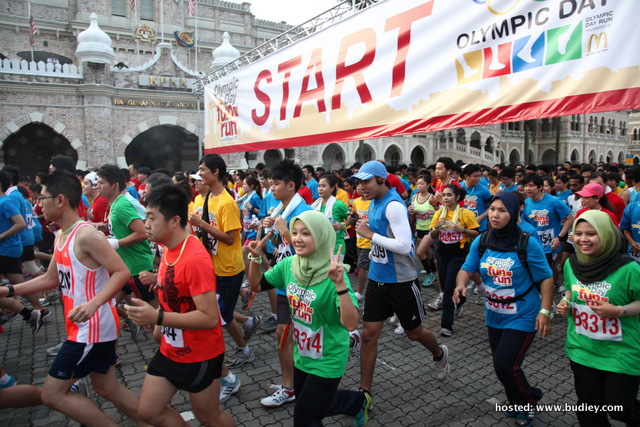 The 10Th Olympic Day Run Dataran Merdeka 23 Jun